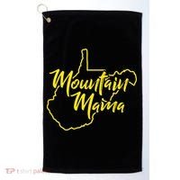 Mountain Mama West Virginia Golf Towel thumb 0
