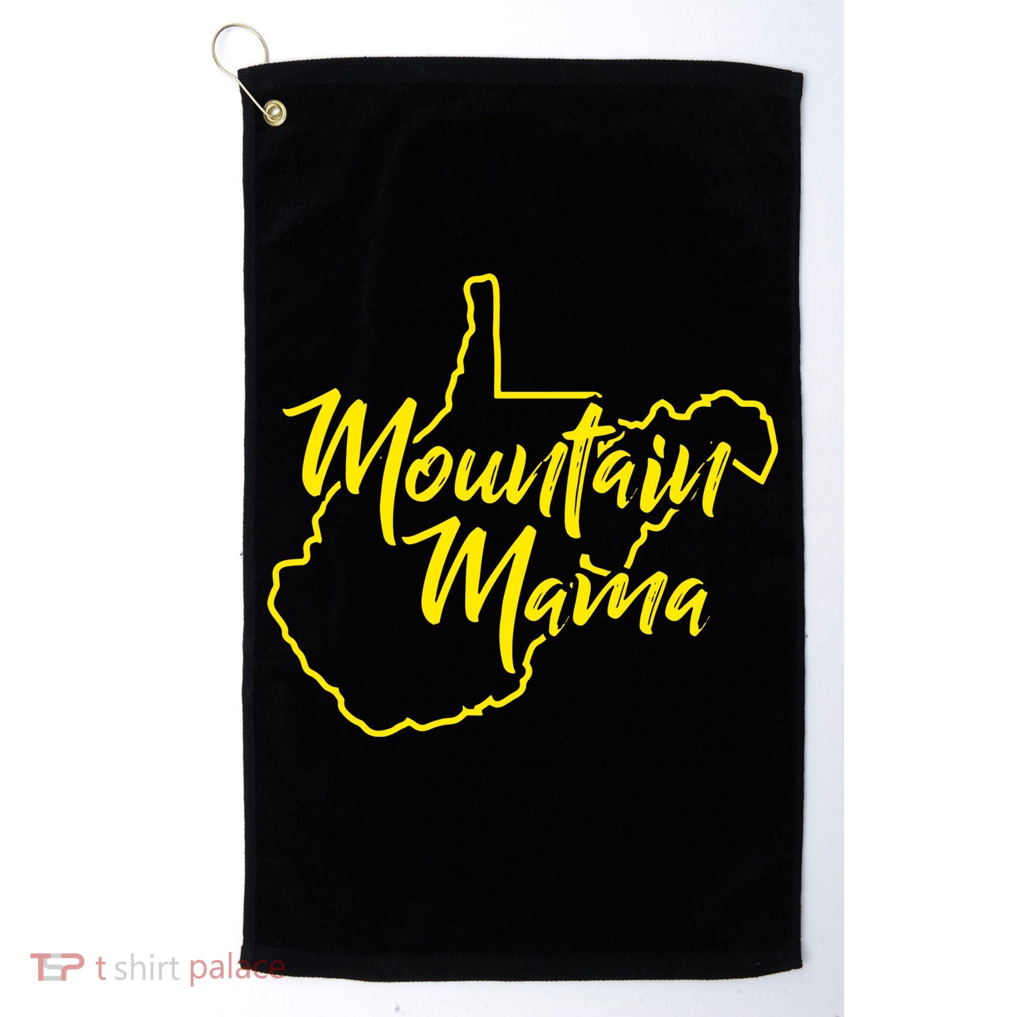 Mountain Mama West Virginia Golf Towel