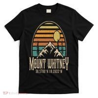 Mountain Mt. Whitney California Hiking Camping Mount Whitney T-Shirt thumb 0