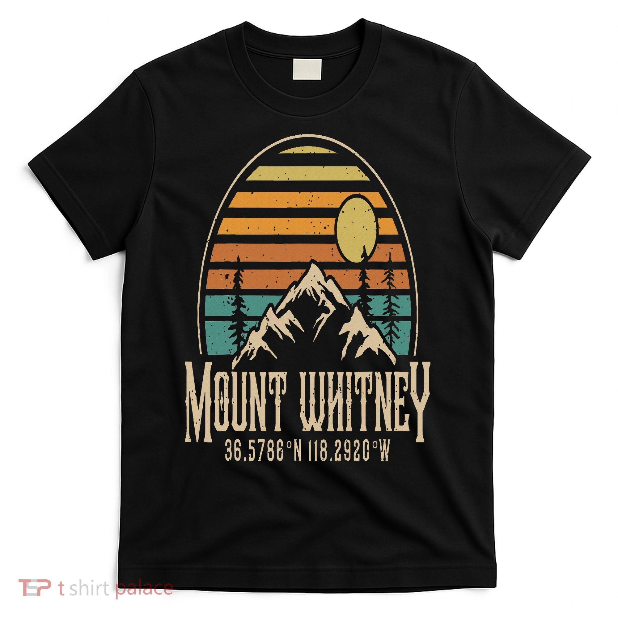 Mountain Mt. Whitney California Hiking Camping Mount Whitney T-Shirt