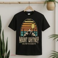 Mountain Mt. Whitney California Hiking Camping Mount Whitney T-Shirt thumb 2