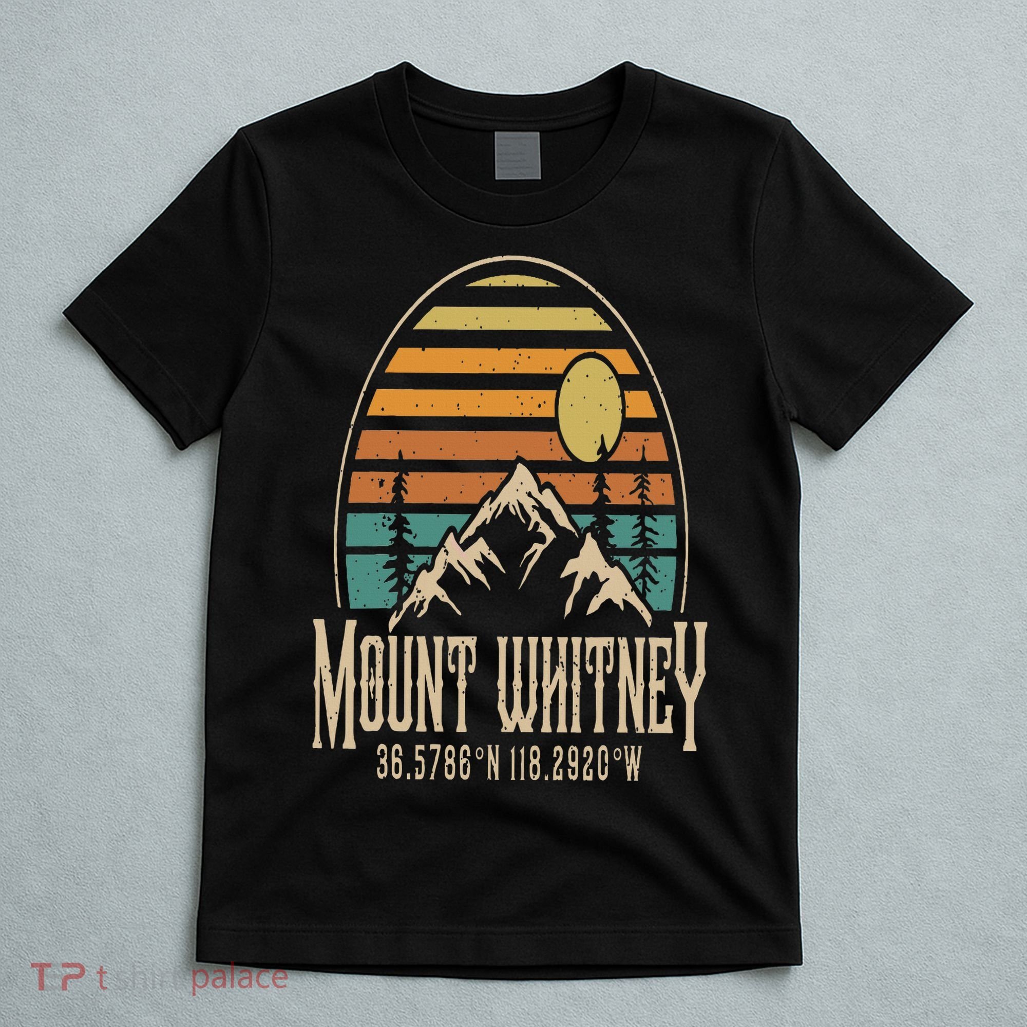 Mountain Mt. Whitney California Hiking Camping Mount Whitney T-Shirt