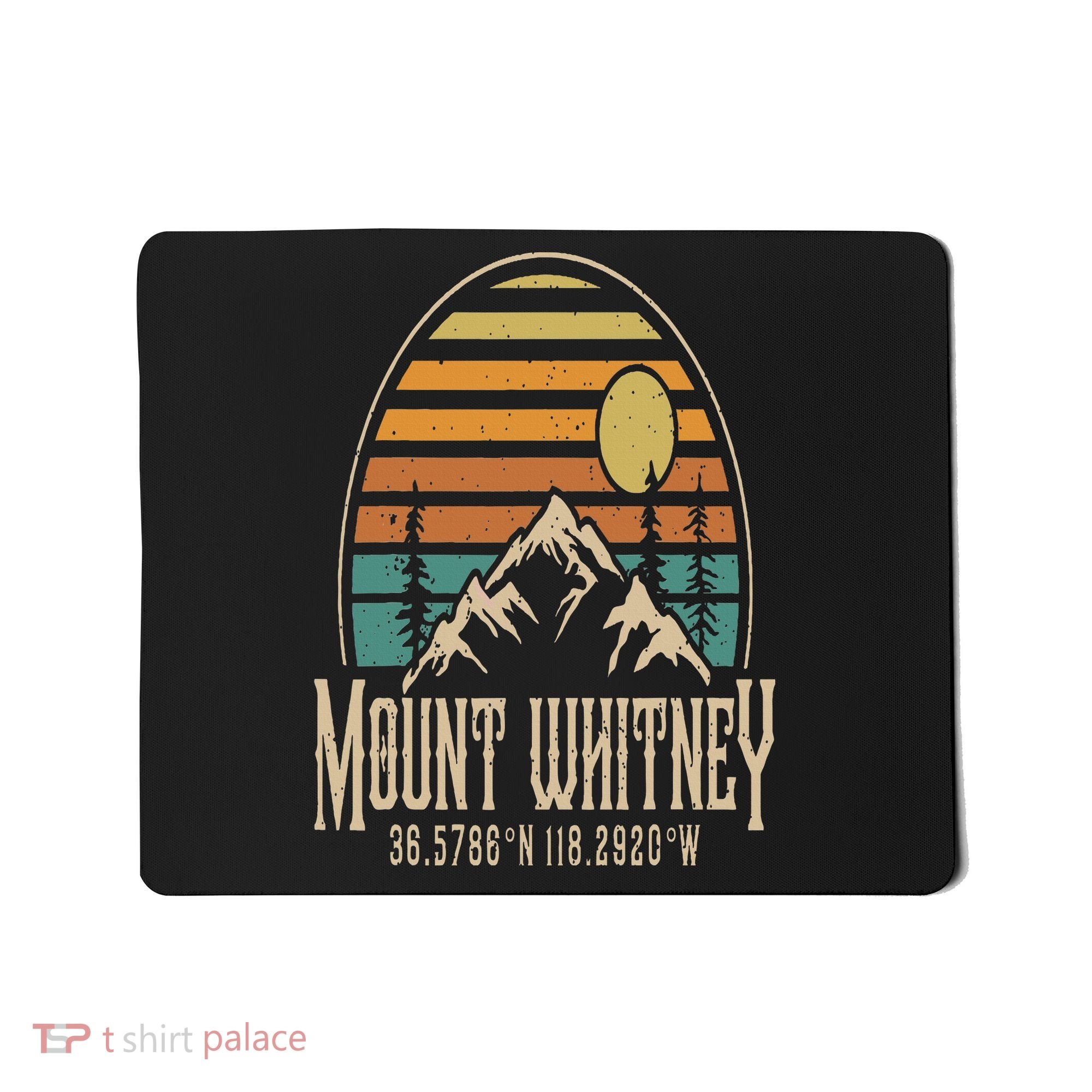 Mountain Mt. Whitney California Hiking Camping Mount Whitney Mousepad