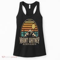 Mountain Mt. Whitney California Hiking Camping Mount Whitney Women's Tank Top thumb 0