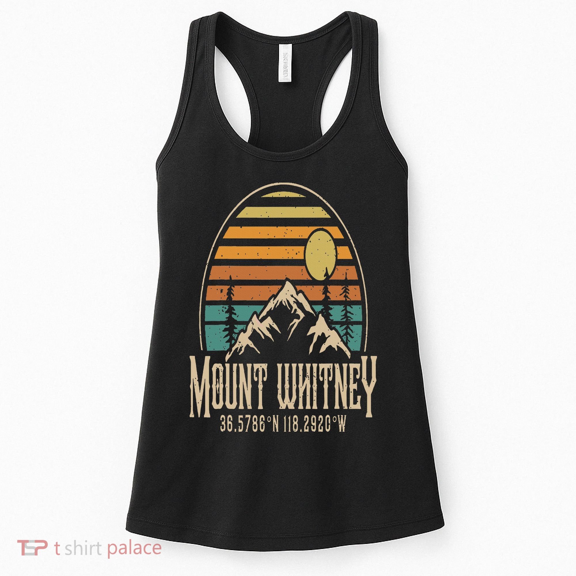 Mountain Mt. Whitney California Hiking Camping Mount Whitney Women's Tank Top