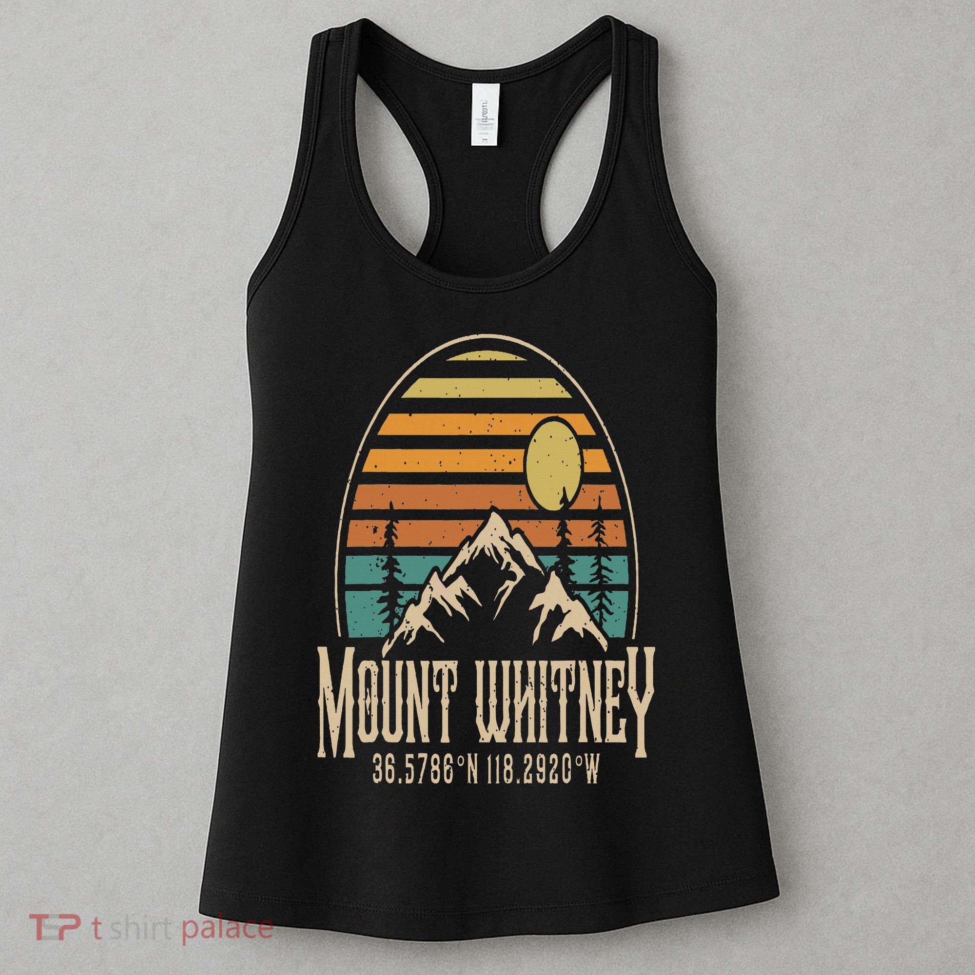 Mountain Mt. Whitney California Hiking Camping Mount Whitney Women's Tank Top