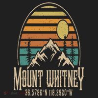 Mountain Mt. Whitney California Hiking Camping Mount Whitney Hat thumb 2