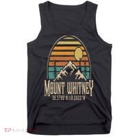 Mountain Mt. Whitney California Hiking Camping Mount Whitney Tank Top thumb 0