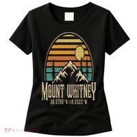 Mountain Mt. Whitney California Hiking Camping Mount Whitney Women's T-Shirt thumb 0