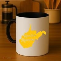 Mountain Momma West Virginia State Map TShirt Coffee Mug thumb 4