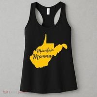Mountain Momma West Virginia State Map TShirt Women's Tank Top thumb 3