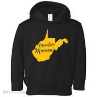 Mountain Momma West Virginia State Map TShirt Toddler Hoodie thumb 0