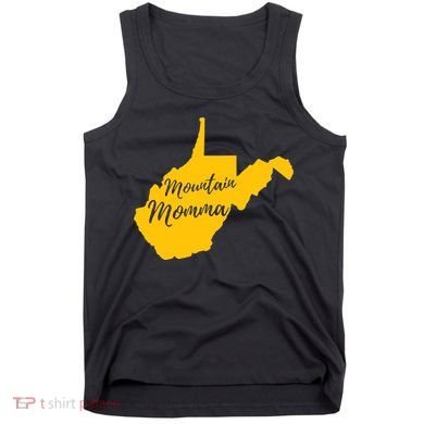 Mountain Momma West Virginia State Map TShirt Tank Top