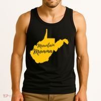 Mountain Momma West Virginia State Map TShirt Tank Top thumb 3