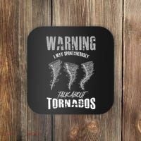 Meteorologist Meteorologist Weather Tornado Hurricane Rain Coaster thumb 0