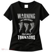 Meteorologist Meteorologist Weather Tornado Hurricane Rain Women's T-Shirt thumb 0