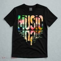 Music Mirrored Watercolor Logo T-Shirt thumb 5