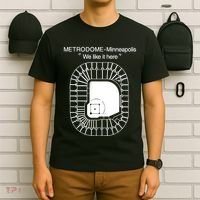 Metrodome Minneapolis We Like It Here T-Shirt thumb 6