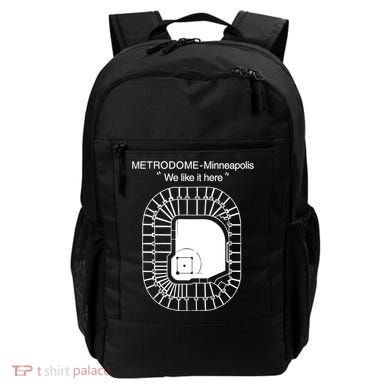 Metrodome Minneapolis We Like It Here Backpack
