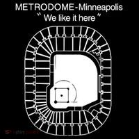 Metrodome Minneapolis We Like It Here Women's Hoodie thumb 2