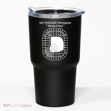 Metrodome Minneapolis We Like It Here Tumbler