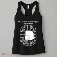 Metrodome Minneapolis We Like It Here Women's Tank Top thumb 3