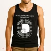 Metrodome Minneapolis We Like It Here Tank Top thumb 3