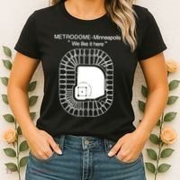Metrodome Minneapolis We Like It Here Women's T-Shirt thumb 2