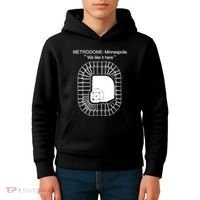 Metrodome Minneapolis We Like It Here Kids Hoodie thumb 4
