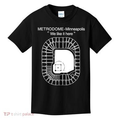 Metrodome Minneapolis We Like It Here Kids T-Shirt