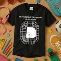 Metrodome Minneapolis We Like It Here Kids T-Shirt thumb 3