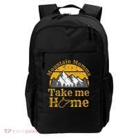 Mountain Momma West Virginia Take Me Home WV Map Mountains Backpack thumb 0