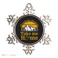 Mountain Momma West Virginia Take Me Home WV Map Mountains Ornament thumb 0