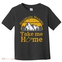 Mountain Momma West Virginia Take Me Home WV Map Mountains Toddler T-Shirt thumb 0