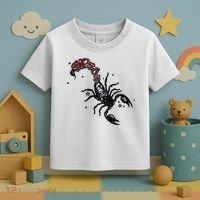Mariahthescientist Mts X Sp5der Scorpion Toddler T-Shirt thumb 3