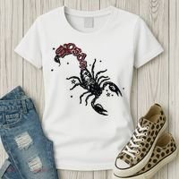 Mariahthescientist Mts X Sp5der Scorpion Women's T-Shirt thumb 3