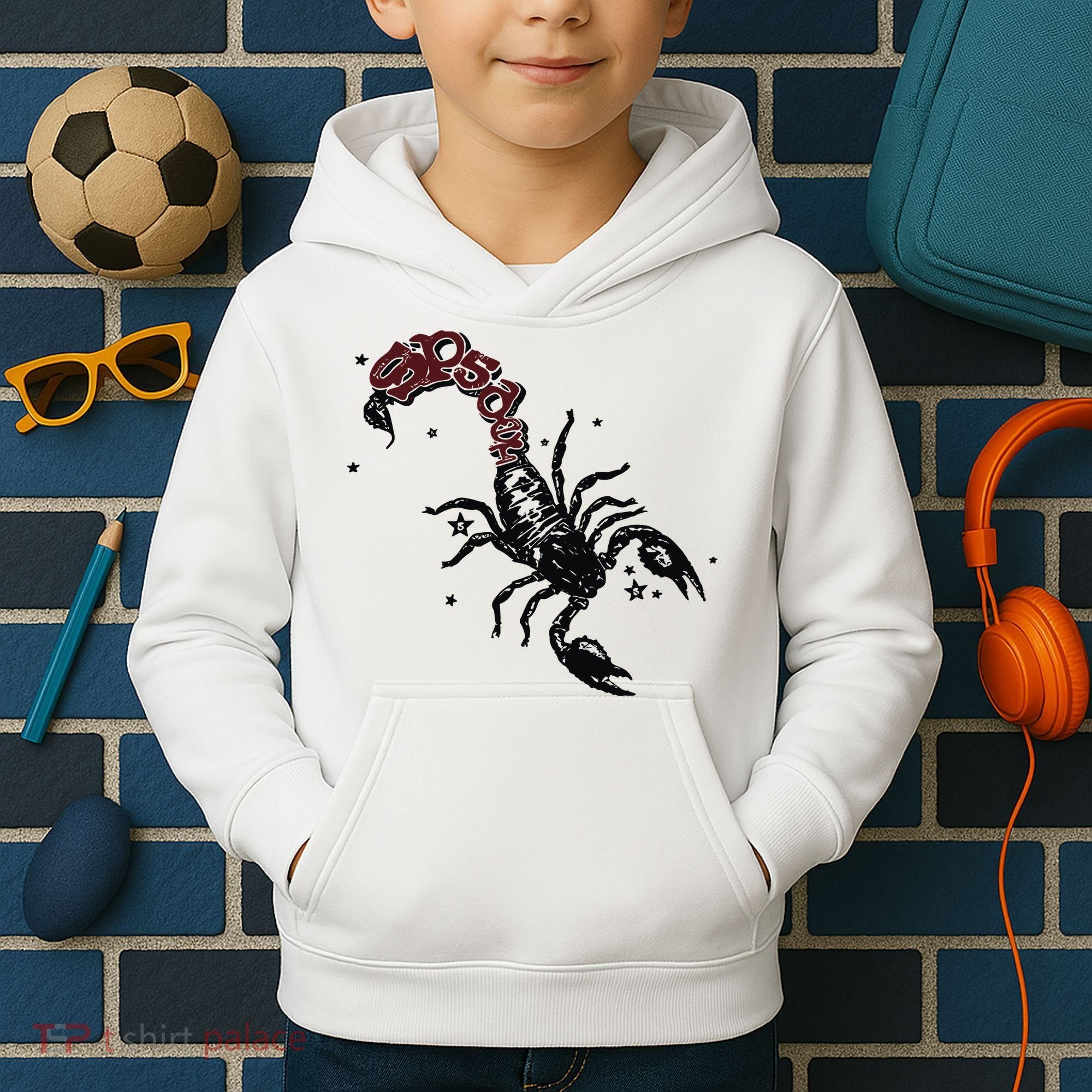 Mariahthescientist Mts X Sp5der Scorpion Kids Hoodie