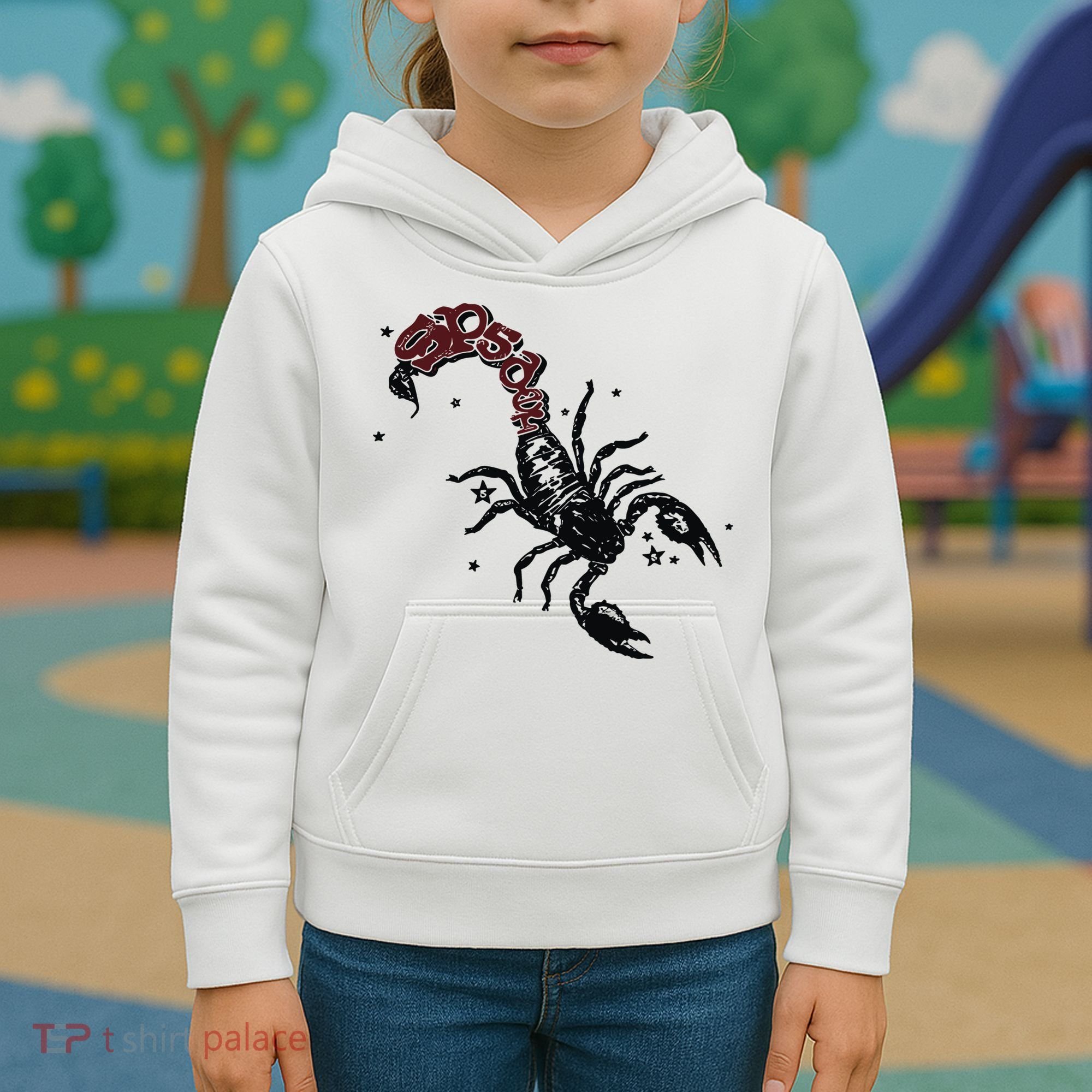 Mariahthescientist Mts X Sp5der Scorpion Kids Hoodie