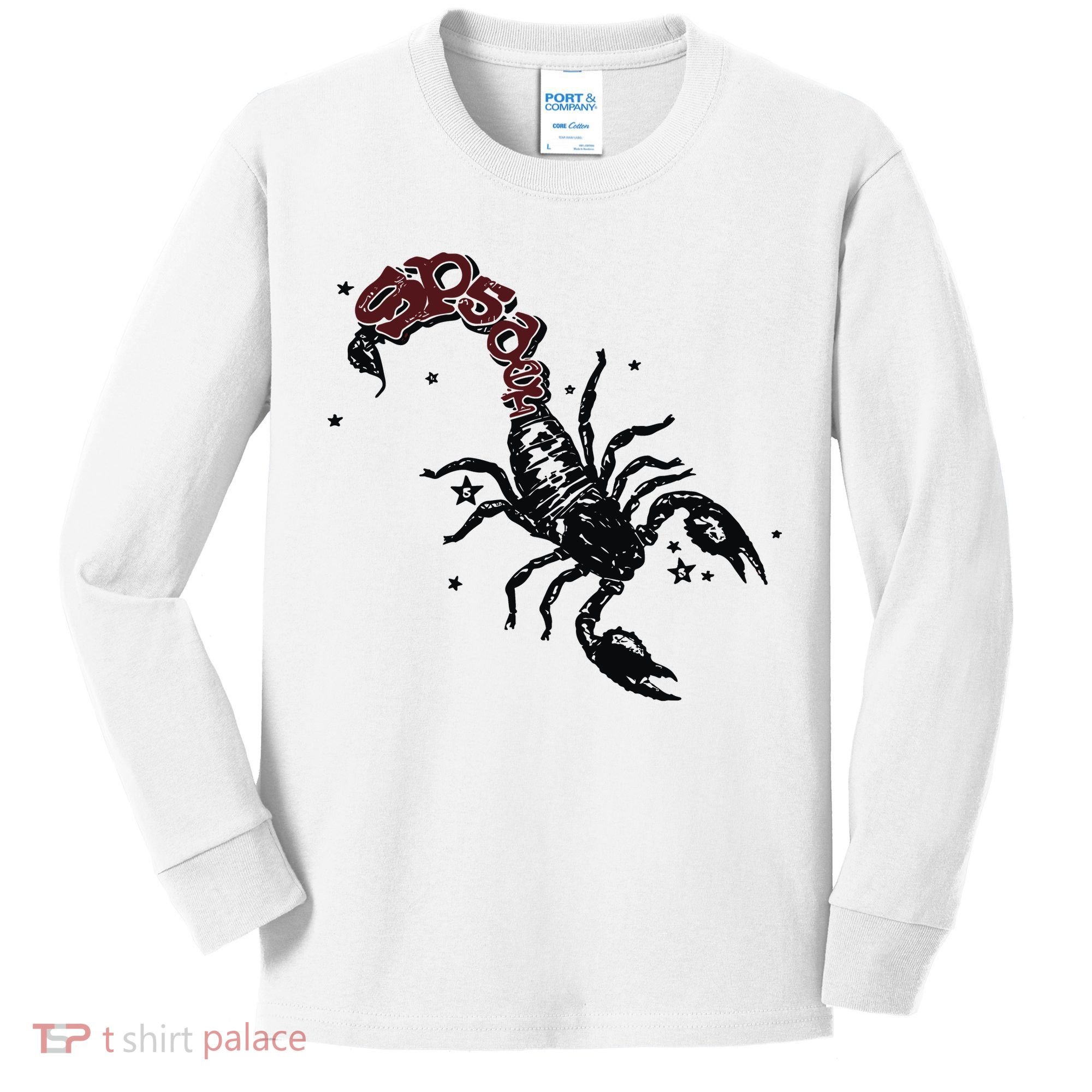 Mariahthescientist Mts X Sp5der Scorpion Kids Long Sleeve Shirt