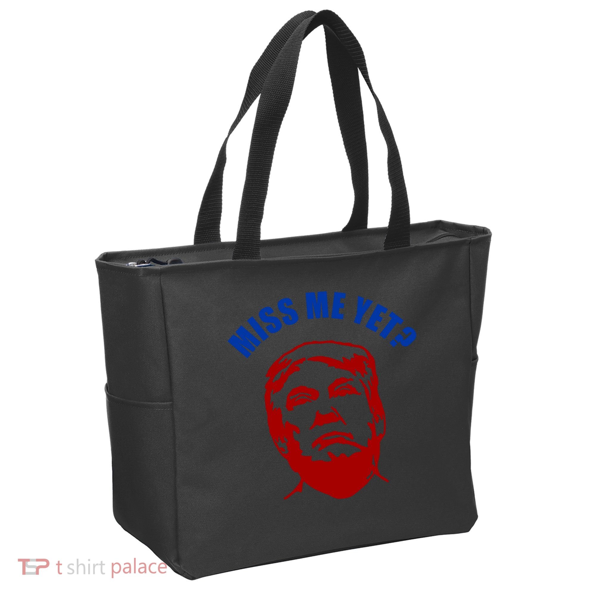Miss Me Yet? Funny Pro Trump Anti Biden Tote Bag