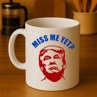 Miss Me Yet? Funny Pro Trump Anti Biden Coffee Mug thumb 4