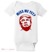 Miss Me Yet? Funny Pro Trump Anti Biden Baby Bodysuit thumb 0