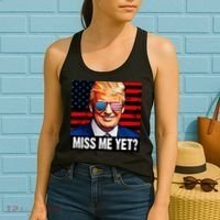 Miss Me Yet? Donald Trump Women's Tank Top thumb 2