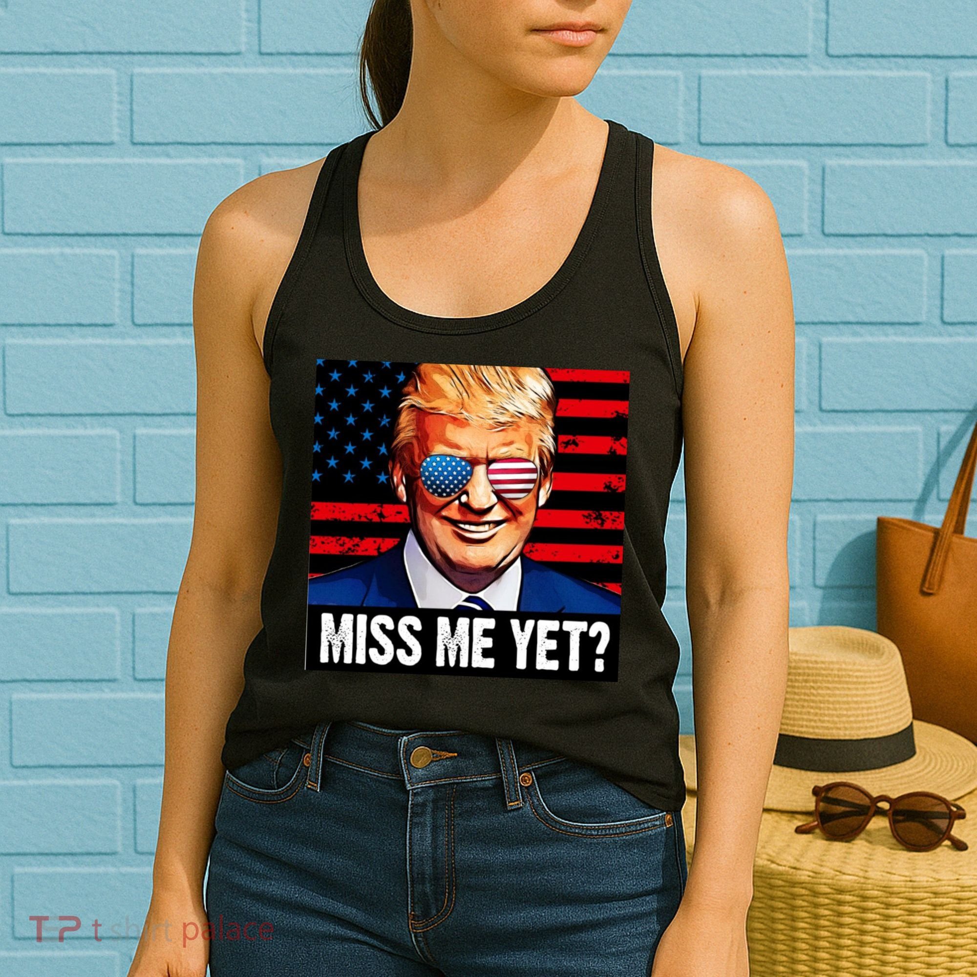 Miss Me Yet? Donald Trump Women's Tank Top