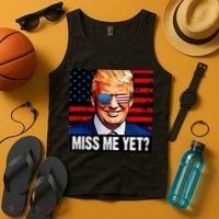 Miss Me Yet? Donald Trump Tank Top thumb 4
