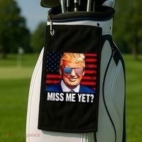 Miss Me Yet? Donald Trump Golf Towel thumb 2