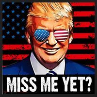 Miss Me Yet? Donald Trump Golf Towel thumb 3
