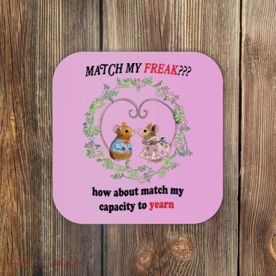 Match My Yearn Coaster