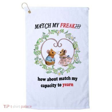 Match My Yearn Golf Towel