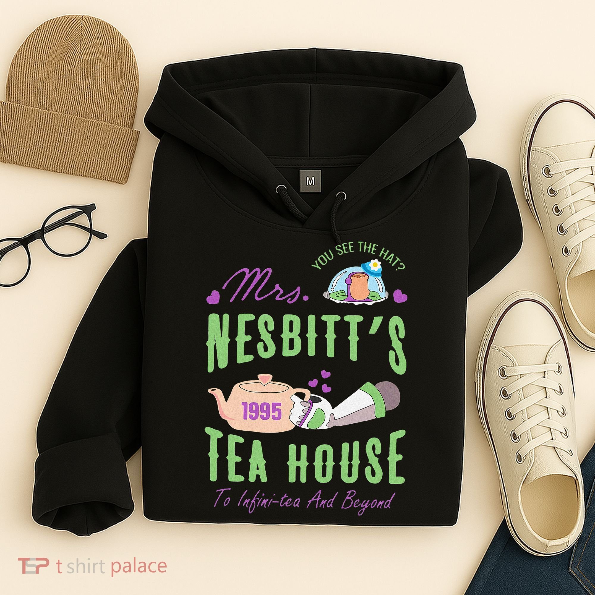 Mrs NesbitS 1995 Tea House Infinitea And Beyond Hoodie
